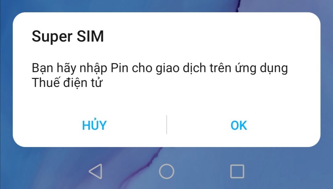 đăng ký thuế bằng sim pki