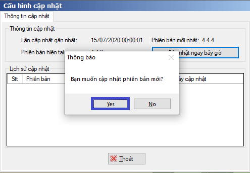 nâng cấp htkk