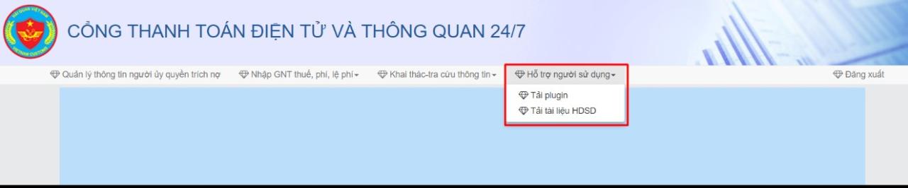 Đăng ký tài khoản trích nợ